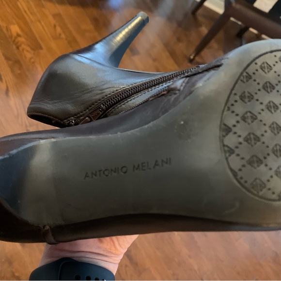 Antonio Melani Brown Heeled Shooties - Picture 13 of 16